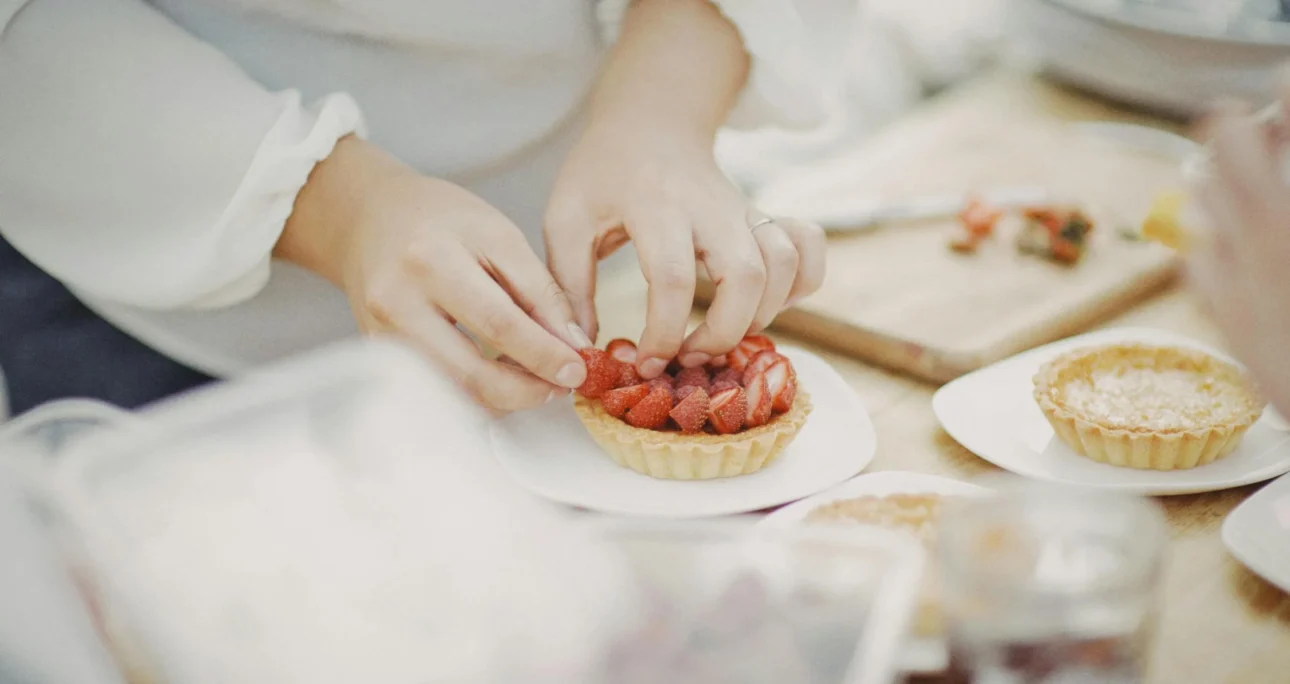 Home made tarts