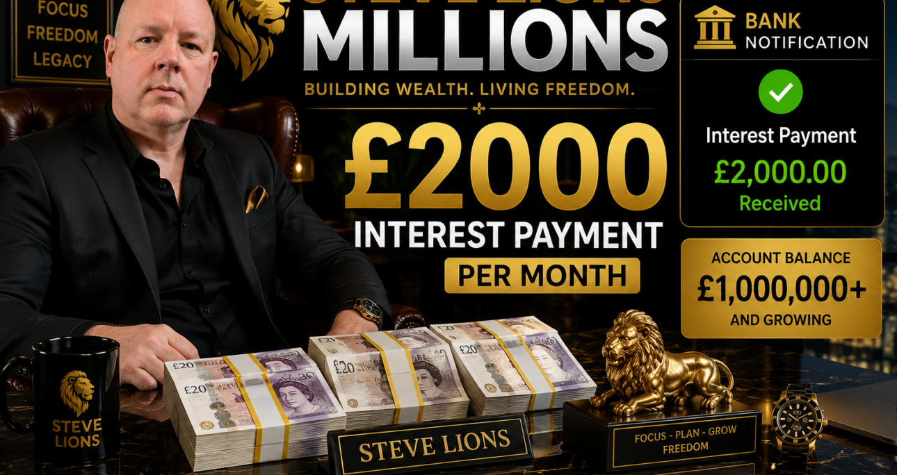 Steve lion is a millionaire