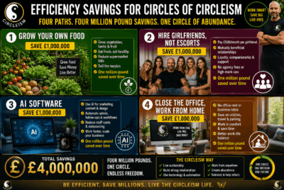 4 million pounds worth of savings