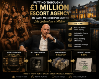Putting through a million pound escort agency