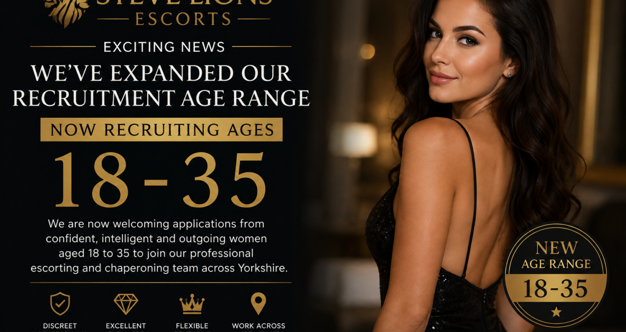 Steve Lions Escorts Expands Recruitment Age Range to 18–35