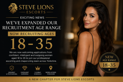 Steve Lions Escorts Expands Recruitment Age Range to 18–35
