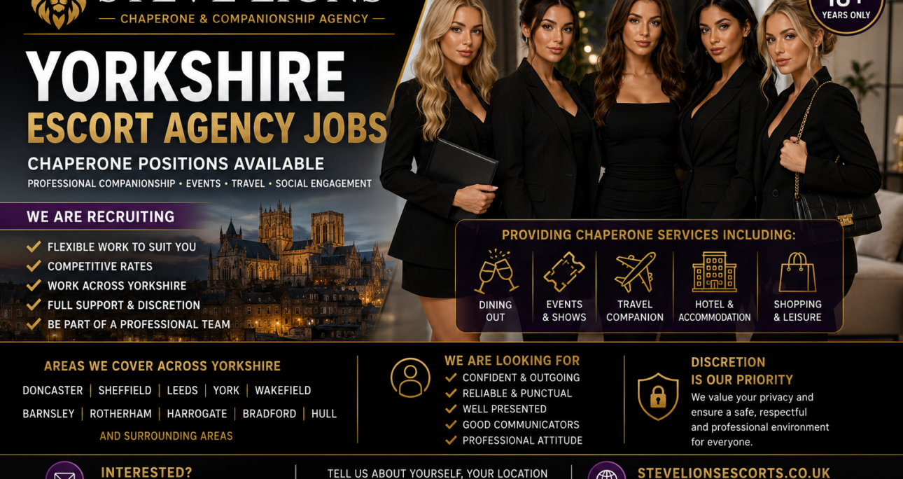 Yorkshire Escort Jobs