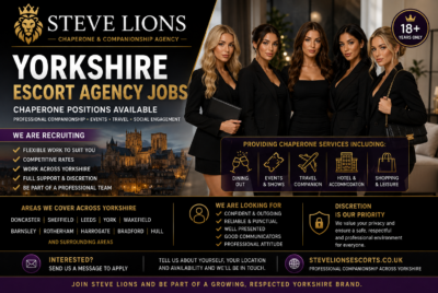 Yorkshire Escort Jobs