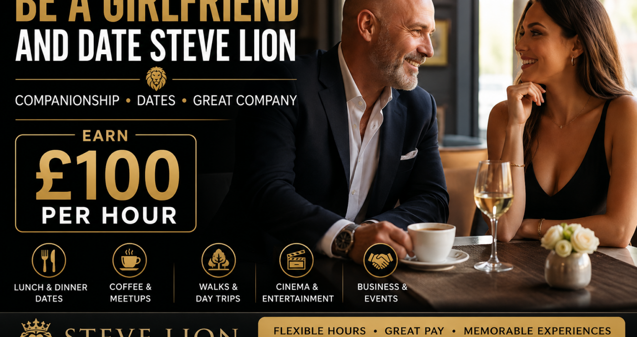 Be a Girlfriend and Date Steve Lion