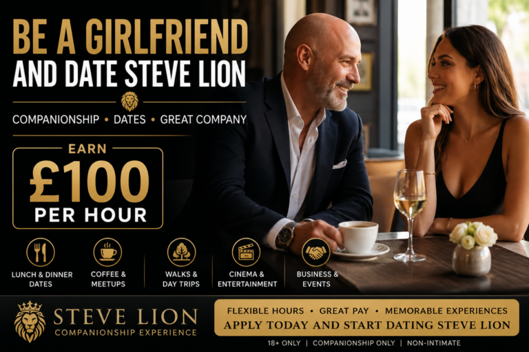 Be a Girlfriend and Date Steve Lion