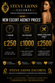 New escort agency prices