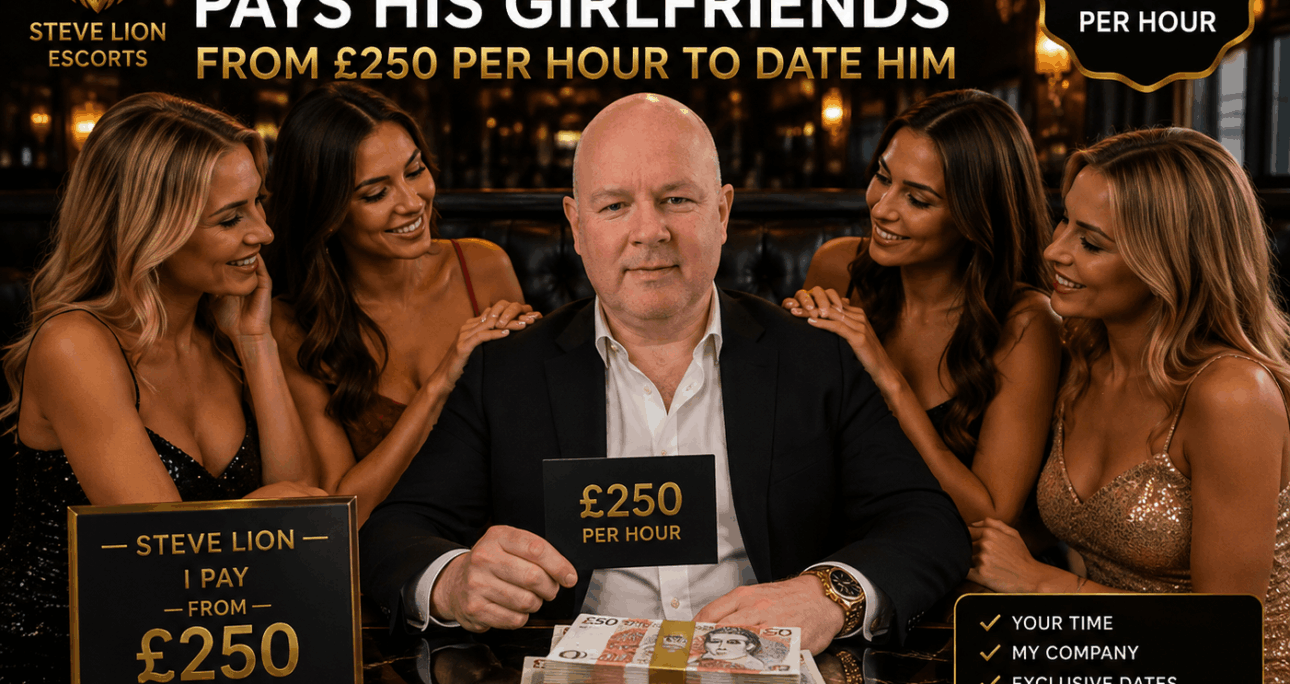 £250 an hour to date Steve Lion