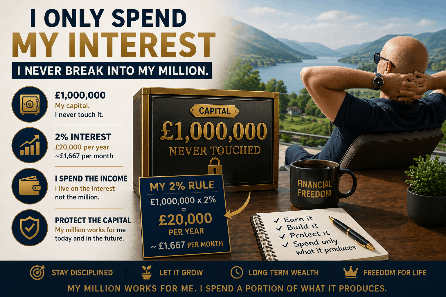 Living on the Interest: Why I Never Touch My Million