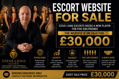 Escort website for sale