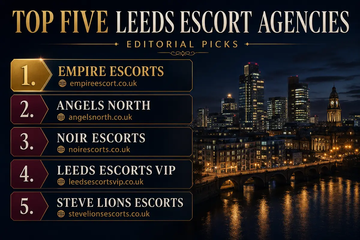 Top five Leeds escort agencies (2026)