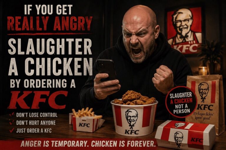 Feeding Elle from escort centre kfc