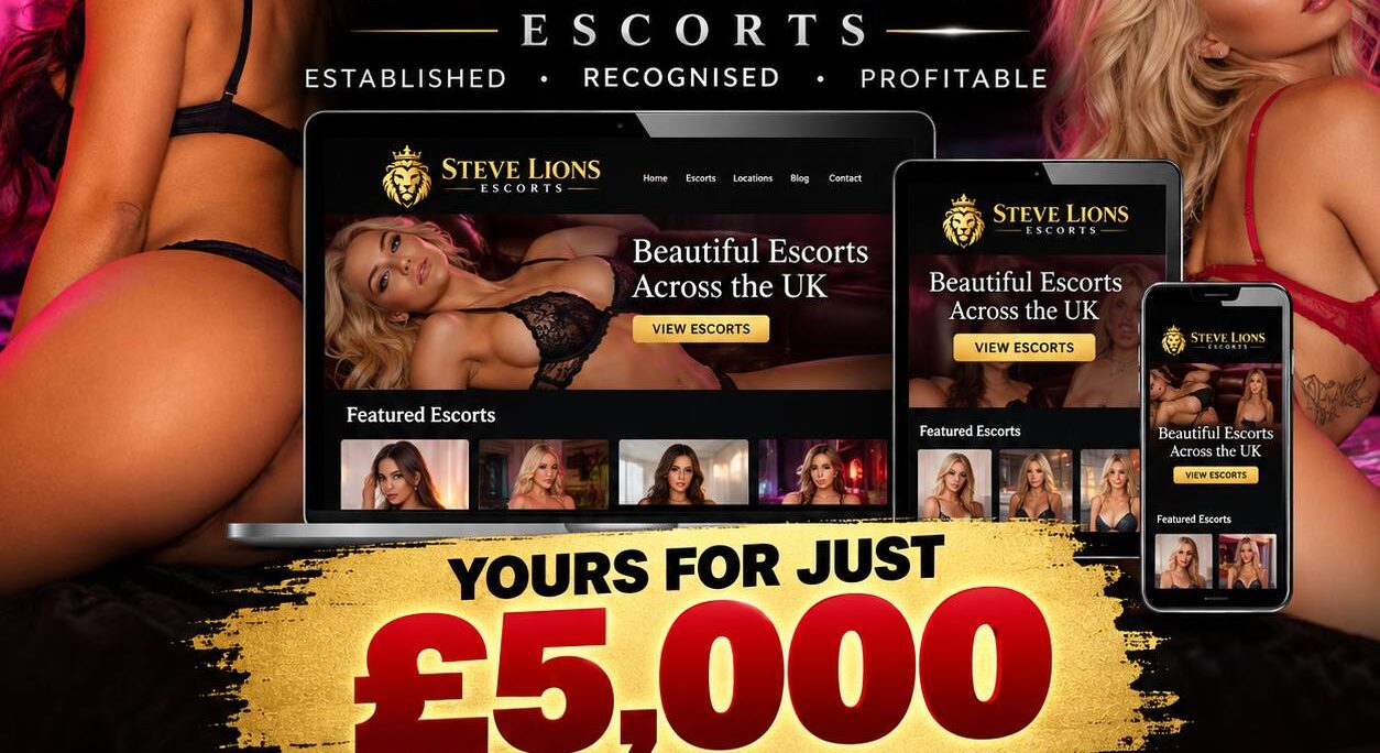 Escort website for sale
